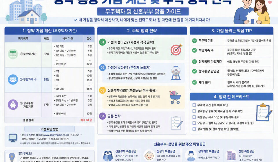 청약통장 가점