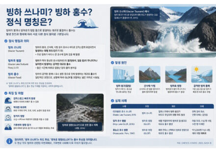 빙하 쓰나미 용어