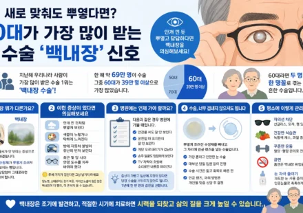 백내장 초기증상