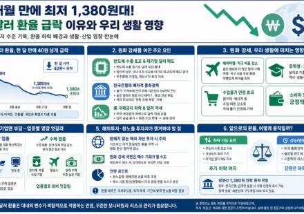 원달러 환율 하락
