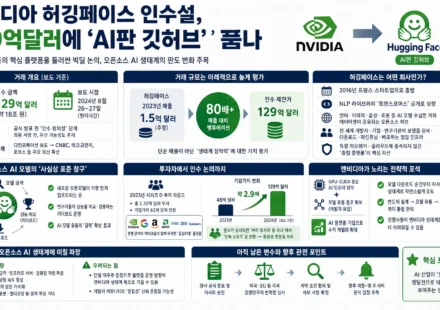 엔비디아 허깅페이스 인수