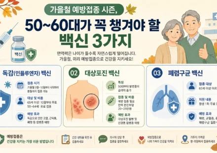 가을철 예방접종