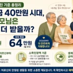 기초연금 40만원