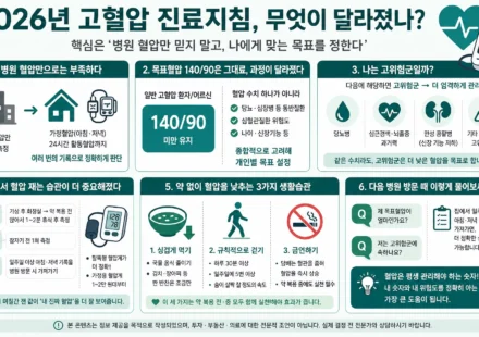 고혈압 목표혈압