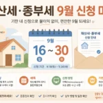 재산세 납부기한