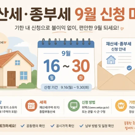 재산세 납부기한