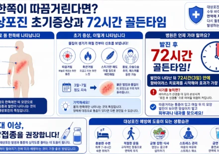대상포진 초기증상