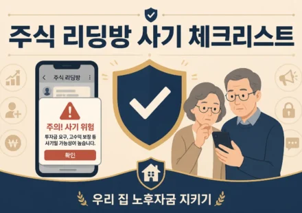 주식 리딩방 사기 체크리스트